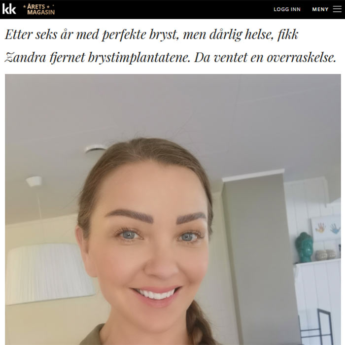 KK-artikkel om Zandra og BII