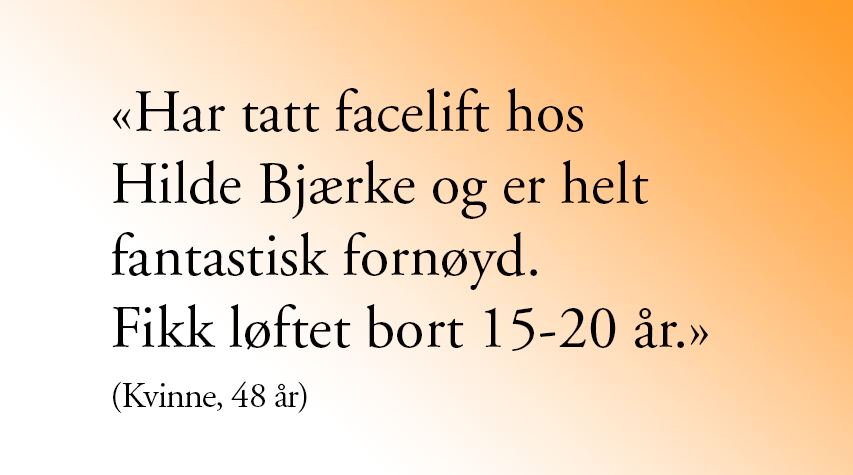 Facelift Pasientsitat Ansiktsløft Facelift Pasientsitat