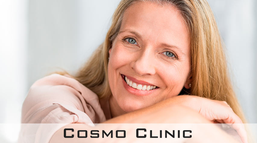 Panneløft kvinne Panneløft moden kvinne