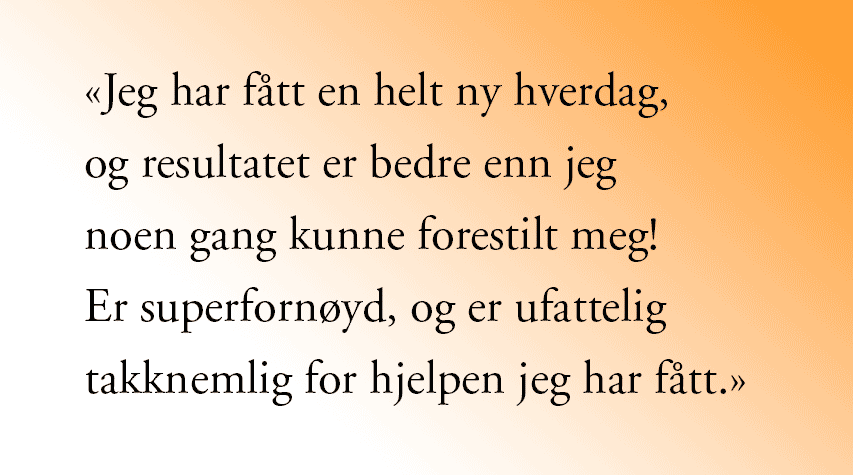 pasientsitat ny hverdag