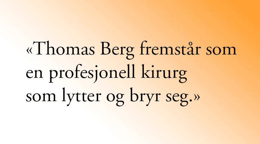 pasientsitat bukplastikk thomas berg