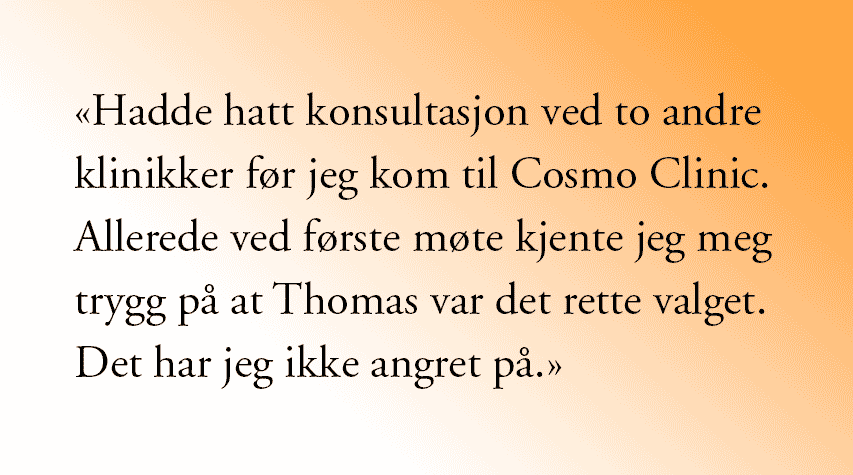 Pasientsitat Thomas Berg mageplastikk