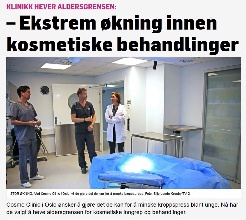 Aldersgrense plastisk kirurgi Aldersgrense plastisk kirurgi